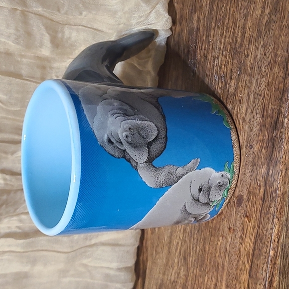 Vintage Manatee 3D Coffee Mug 1992 - Picture 6 of 10